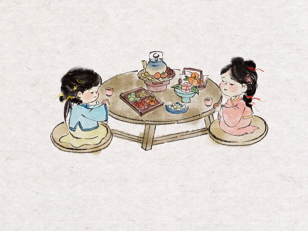 酒楼街景（图ZMzg1NzIzNjEy） - 商业插画 - 站酷设计师远远的木子原创素材 - 站酷ZCOOL