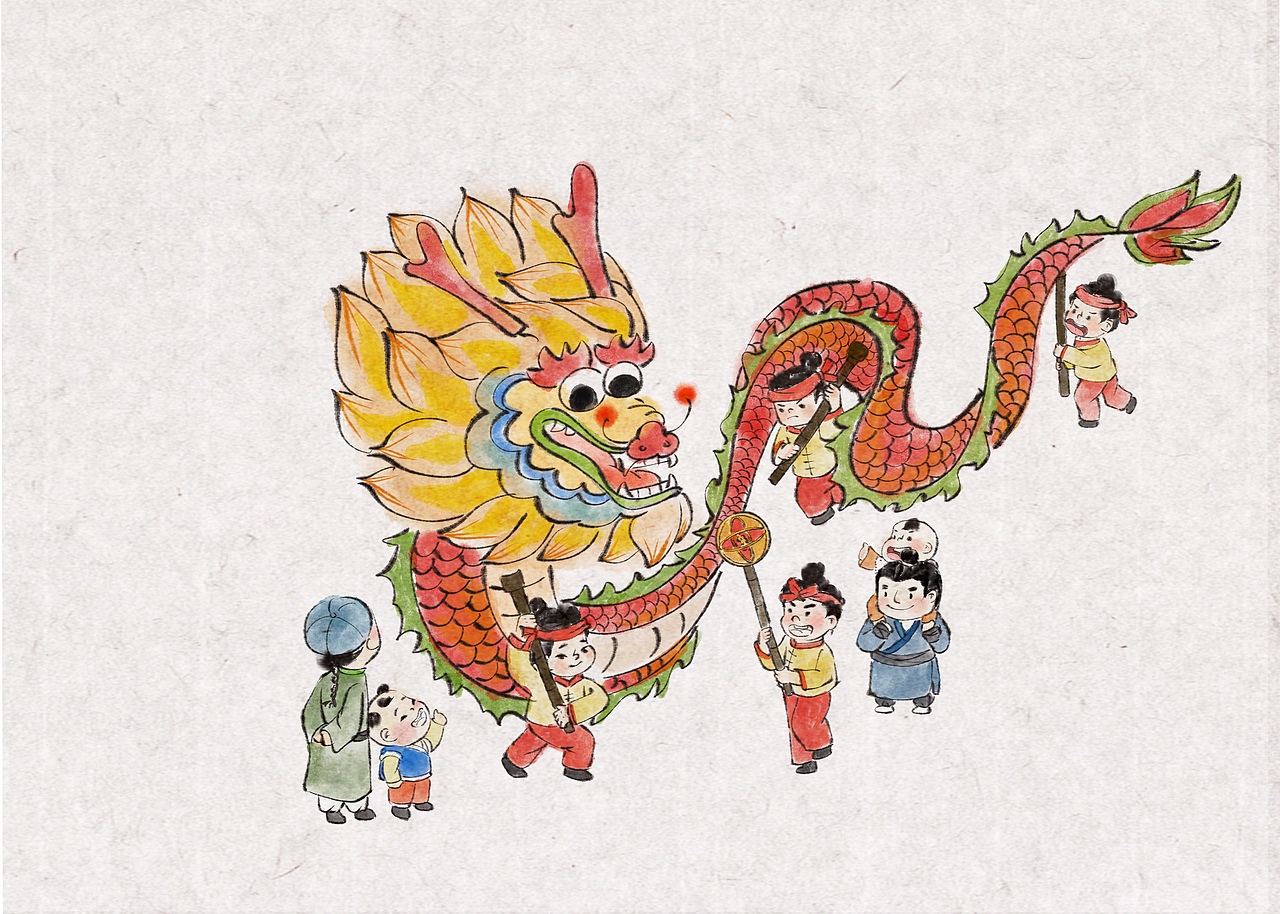 酒楼街景（图ZMzg1NzIzNjE2） - 商业插画 - 站酷设计师远远的木子原创素材 - 站酷ZCOOL