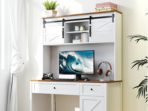 亚马逊-白色电脑柜子（个人主页-ZNzE0MTAzMzI=） - 电商 - 站酷设计师EagleWu原创素材 - 站酷ZCOOL