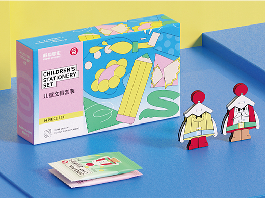 儿童文具品牌设计｜把文具设计的更有童趣