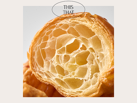 低端摄影工作室拍了一次可颂