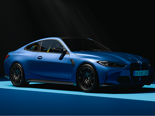 BMW M4 Competition Full CGI Blender