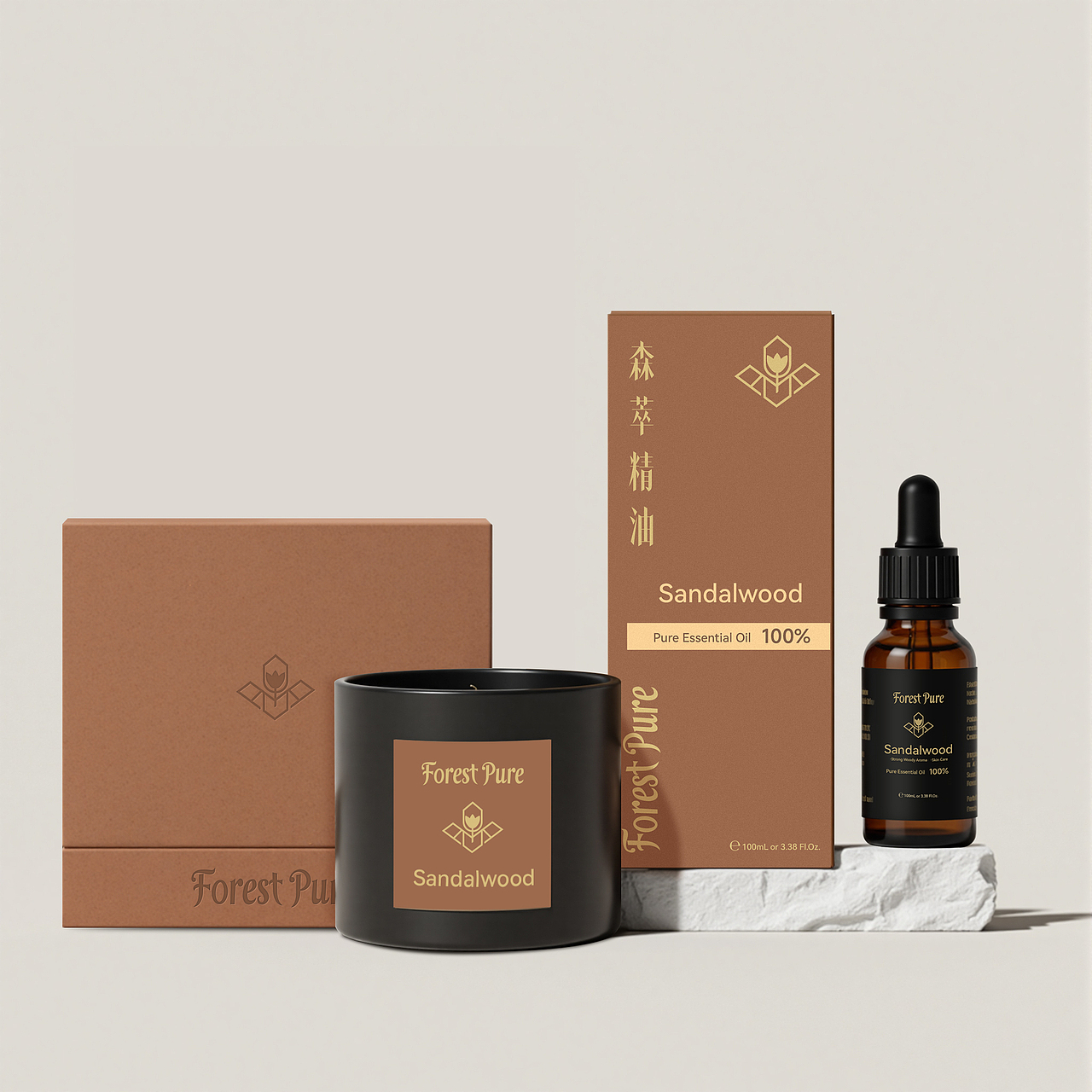“森萃”精油护肤系列品牌VI（图ZMzg1NzU4OTEy） - 品牌 - 站酷设计师亥时初原创素材 - 站酷ZCOOL