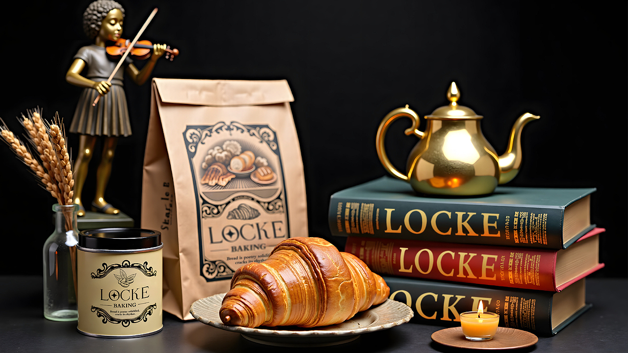 洛克烘焙｜岩选至味（图ZMzg1NzY1NjY4） - 品牌 - 站酷设计师HaoRan设计原创素材 - 站酷ZCOOL