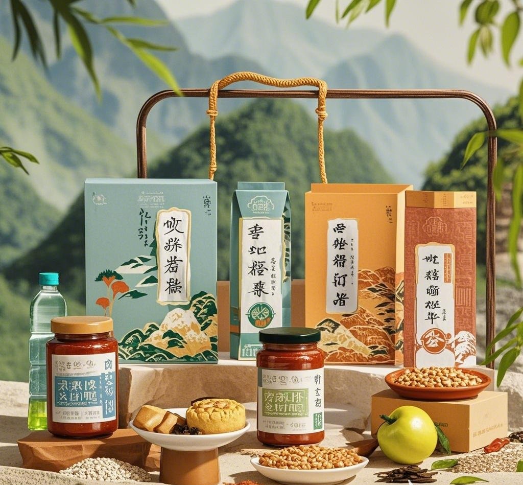 文旅特产食品公司品牌设计，如何用颜色突出层次感？（图ZMTUwMzEwMTY=） - 资讯 - 站酷设计师深圳智恩品牌策划原创素材 - 站酷ZCOOL