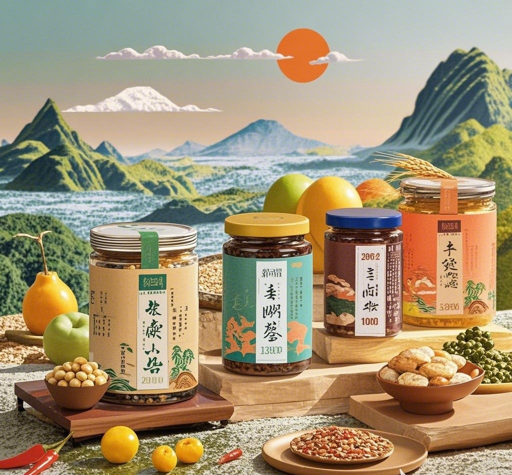 文旅特产食品公司品牌设计，如何用颜色突出层次感？（图ZMTUwMzEwMjA=） - 资讯 - 站酷设计师深圳智恩品牌策划原创素材 - 站酷ZCOOL