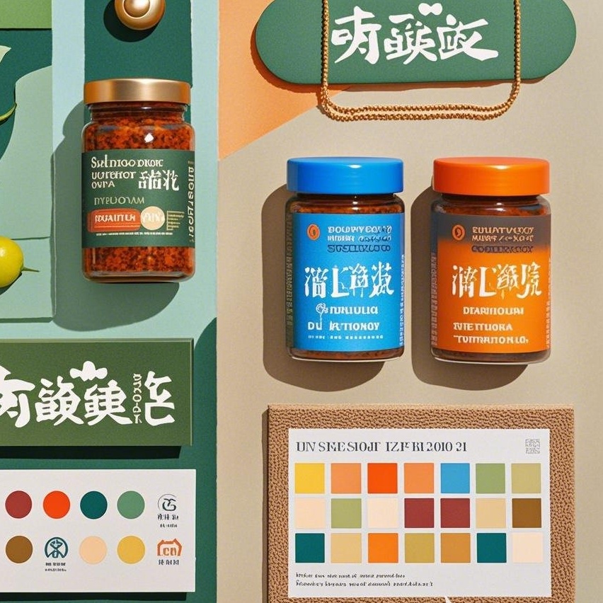 文旅特产食品公司品牌设计，如何用颜色突出层次感？（图ZMTUwMzEwMjQ=） - 资讯 - 站酷设计师深圳智恩品牌策划原创素材 - 站酷ZCOOL