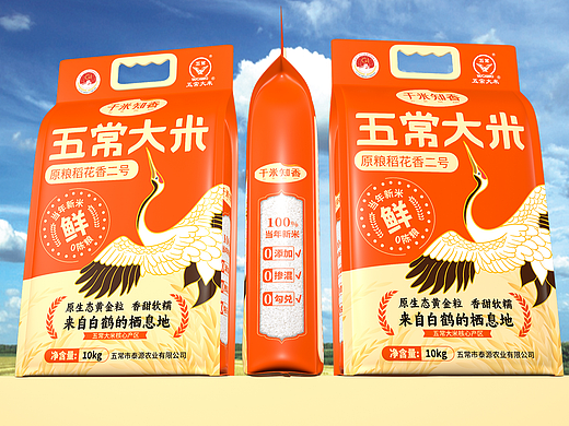 五常大米包装设计丨于米知香&哲仕