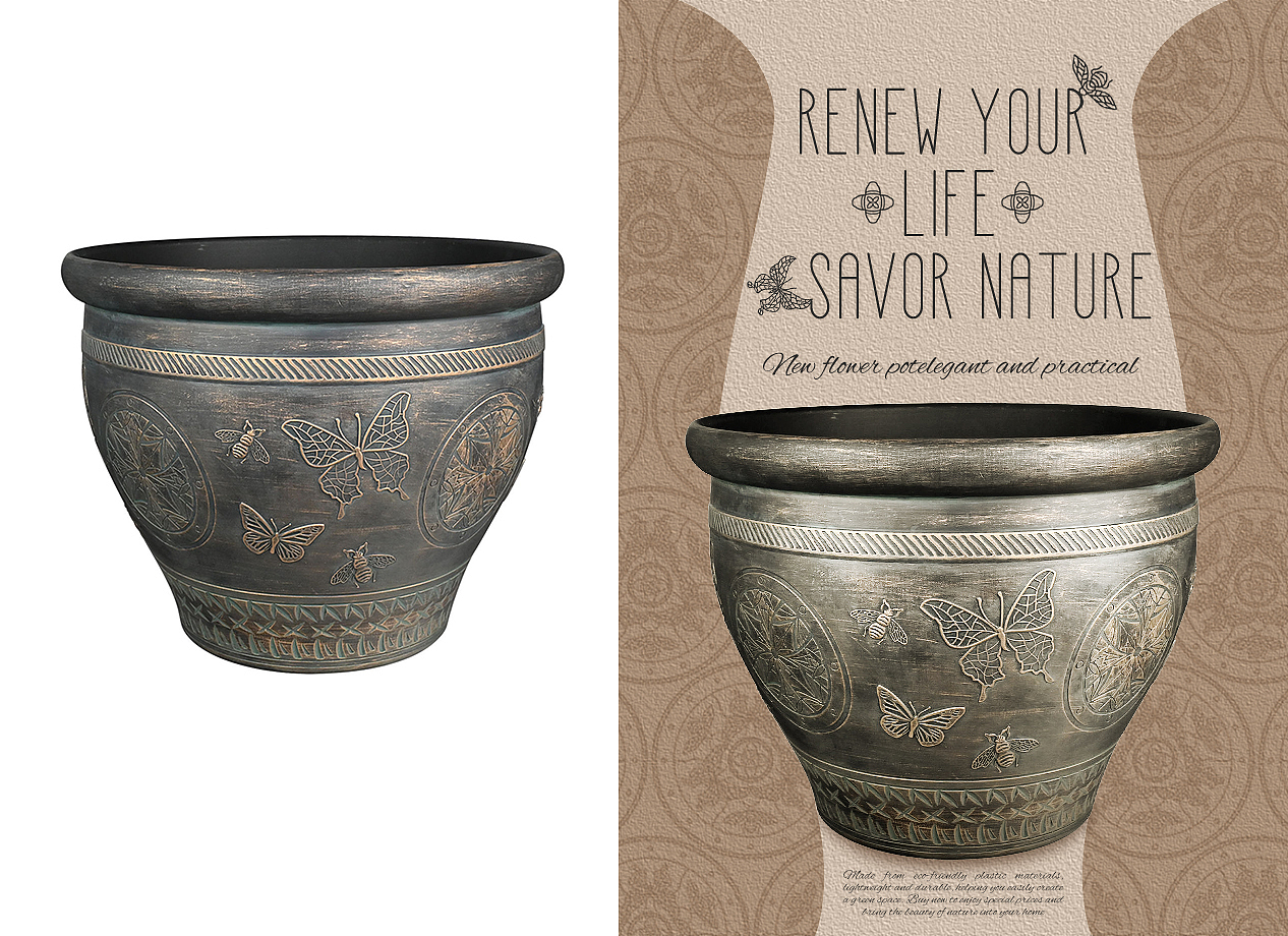 花盆《海报设计》（图ZMzg1NzczNTQw） - 海报 - 站酷设计师子月明Mlight原创素材 - 站酷ZCOOL