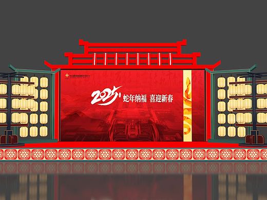 中式小舞台