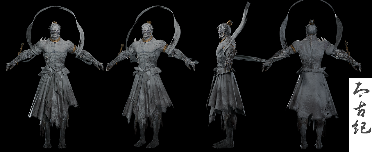 【太古纪】角色模型展示