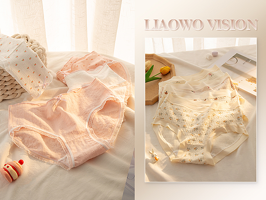 贴身衣物 | 少女内裤 x 内裤拍摄 x LIAOWO VISION
