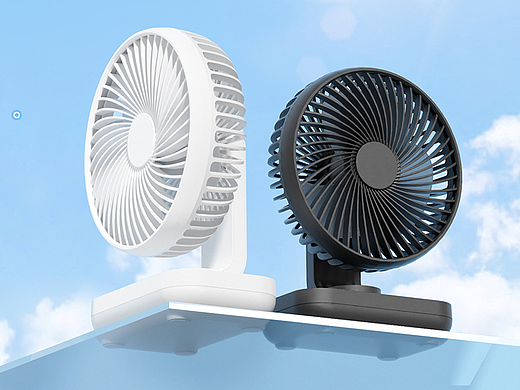 可手持办公桌面小风扇·亚马逊主图A+详情