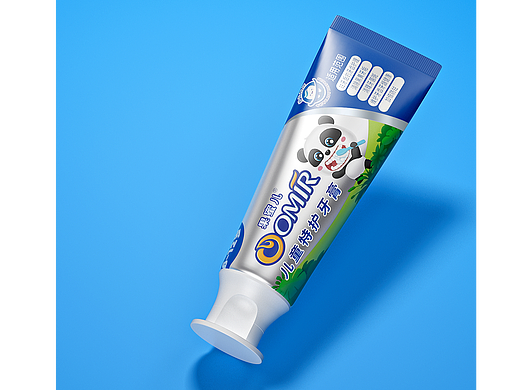 儿童牙膏 | Toothpaste for kids | 渲染