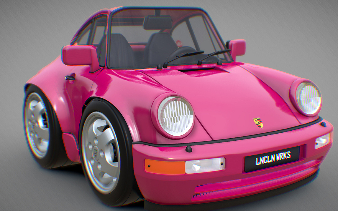 【Maya建模】卡通Q版保时捷跑车模型制作教程。（图ZMzg1ODM4Mzg0） - 其他三维 - 站酷设计师Alan安澜原创素材 - 站酷ZCOOL