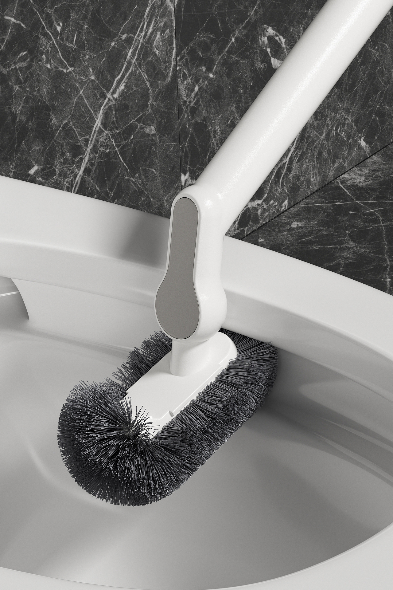 马桶刷建模渲染