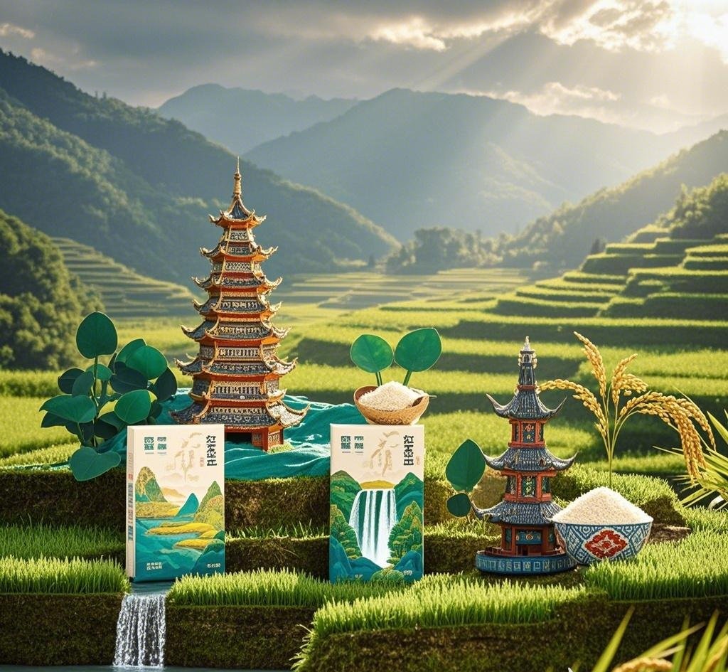 大米粮油农业公司品牌策划设计的关键元素及核心竞争力（图ZMTUwMzE3MzI=） - 资讯 - 站酷设计师深圳智恩品牌策划原创素材 - 站酷ZCOOL