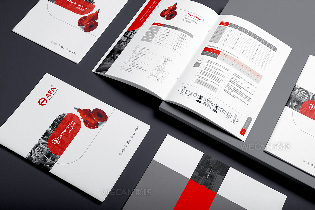 产品宣传册设计|系列画册|消防设备画册设计|消防画册（图ZMzg1ODYzMDI4） - 书籍/画册 - 站酷设计师能将画册设计中心原创素材 - 站酷ZCOOL