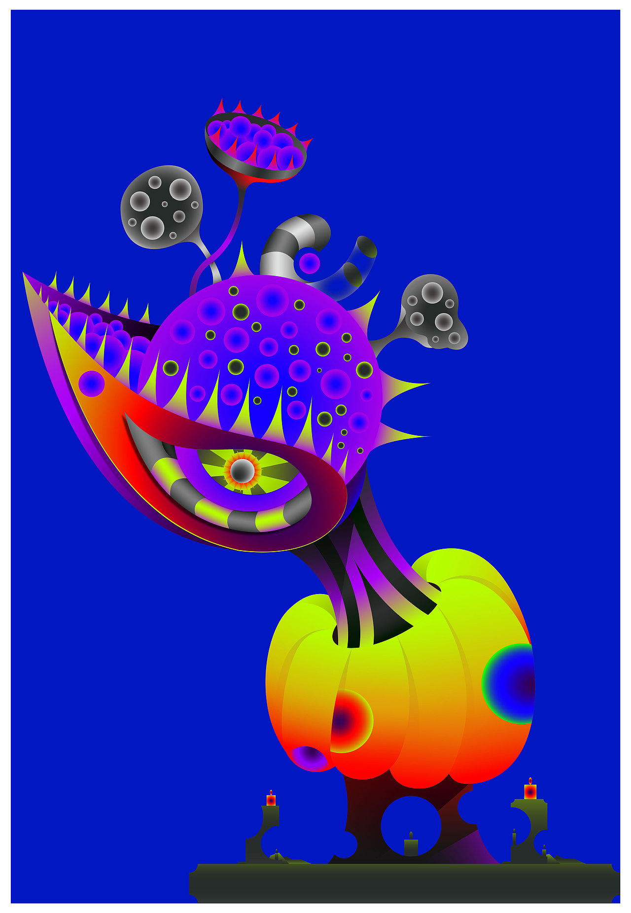 《UNIQUE》（图ZMzg1ODY2MDMy） - 艺术插画 - 站酷设计师咿呀咿Yyy原创素材 - 站酷ZCOOL