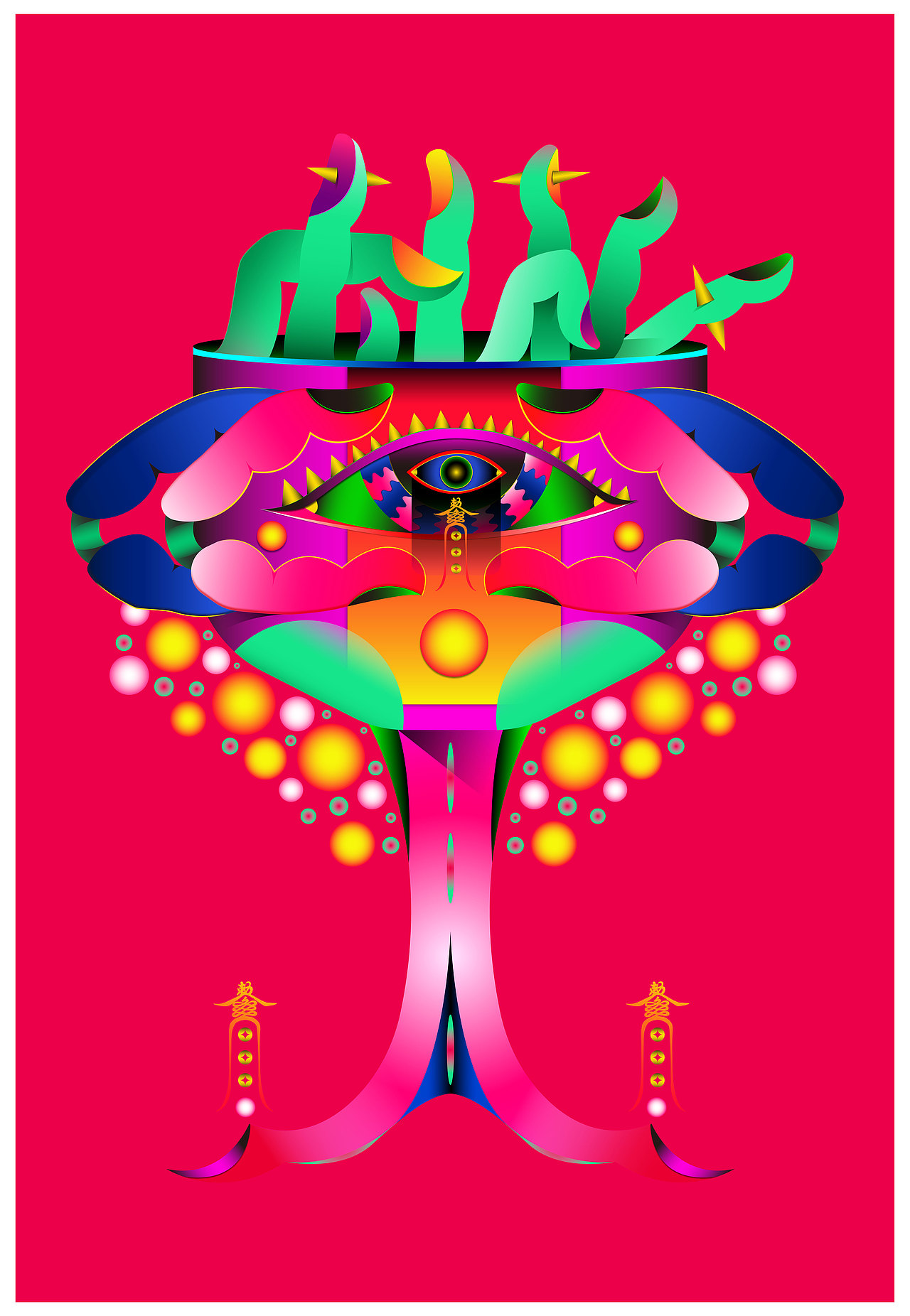 《UNIQUE》（图ZMzg1ODY2MDU2） - 艺术插画 - 站酷设计师咿呀咿Yyy原创素材 - 站酷ZCOOL