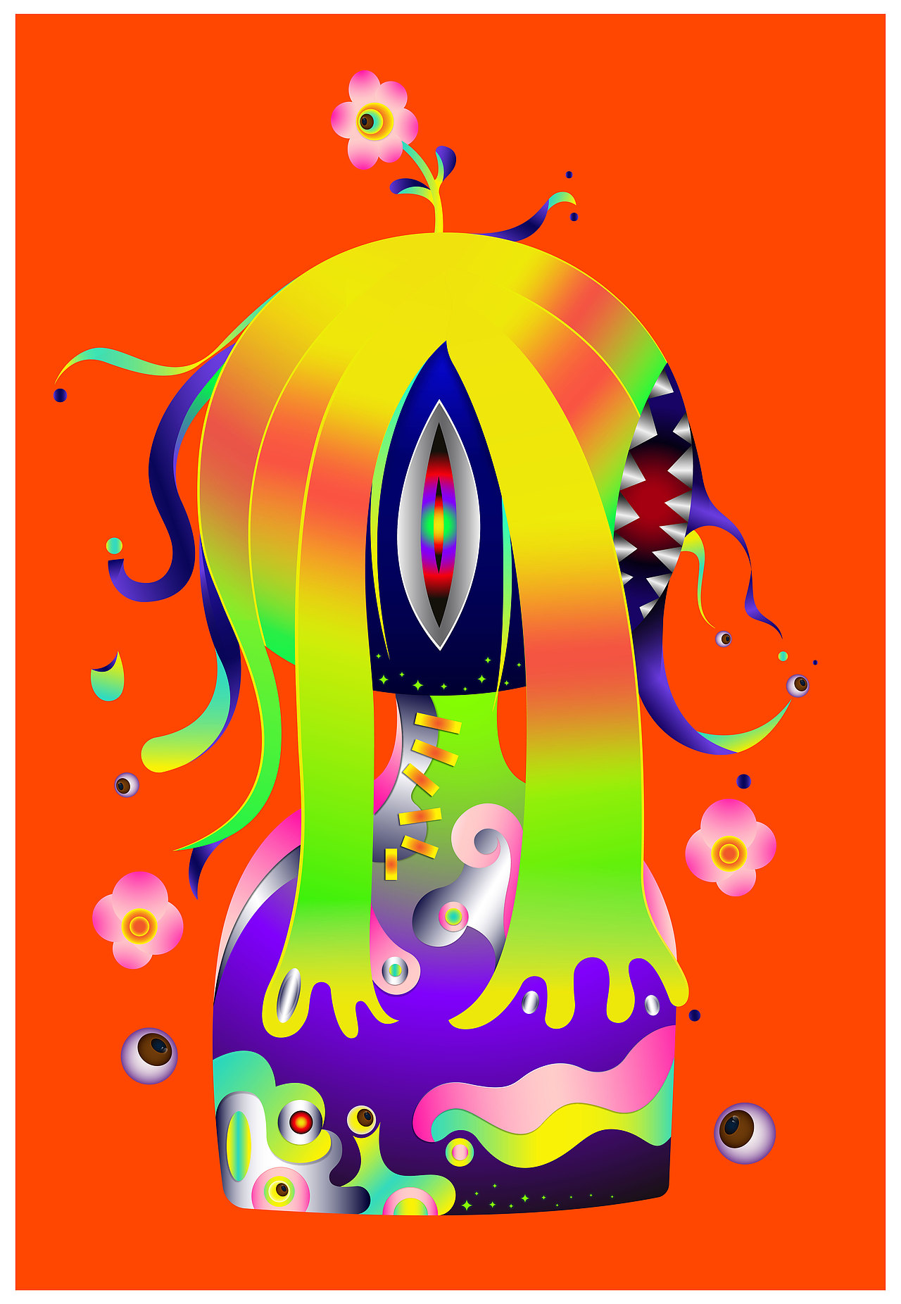 《UNIQUE》（图ZMzg1ODY2MDQw） - 艺术插画 - 站酷设计师咿呀咿Yyy原创素材 - 站酷ZCOOL