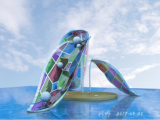 深圳粵海城春季美陳（個人主頁-ZMzY3NjAwNjg=） - 其他空間 - 站酷設(shè)計師小青檬不吃辣原創(chuàng)素材 - 站酷ZCOOL