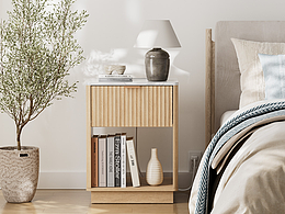 三维产品渲染——家具系列床头柜