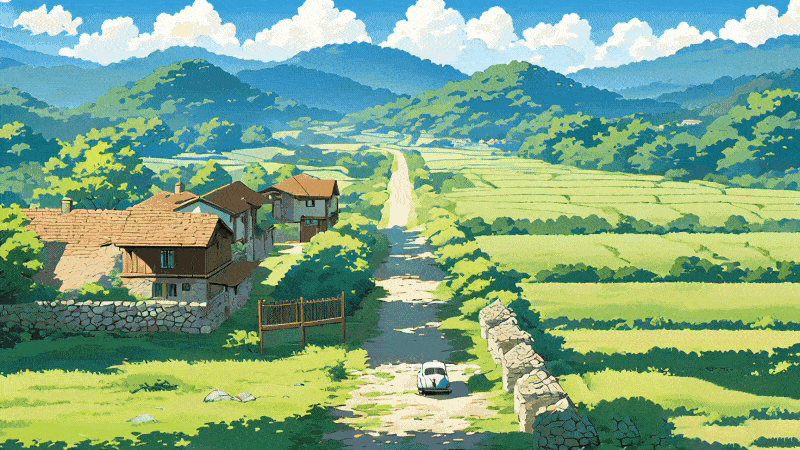 AIGC动态海报-童年记忆