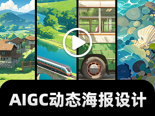 AIGC动态海报-童年记忆