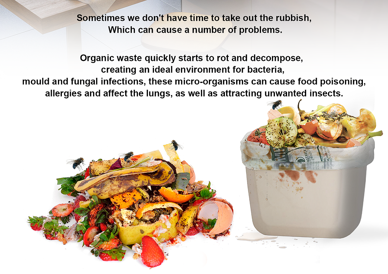 厨余机渲染详情页 图片设计阿 阿里 亚马逊详情