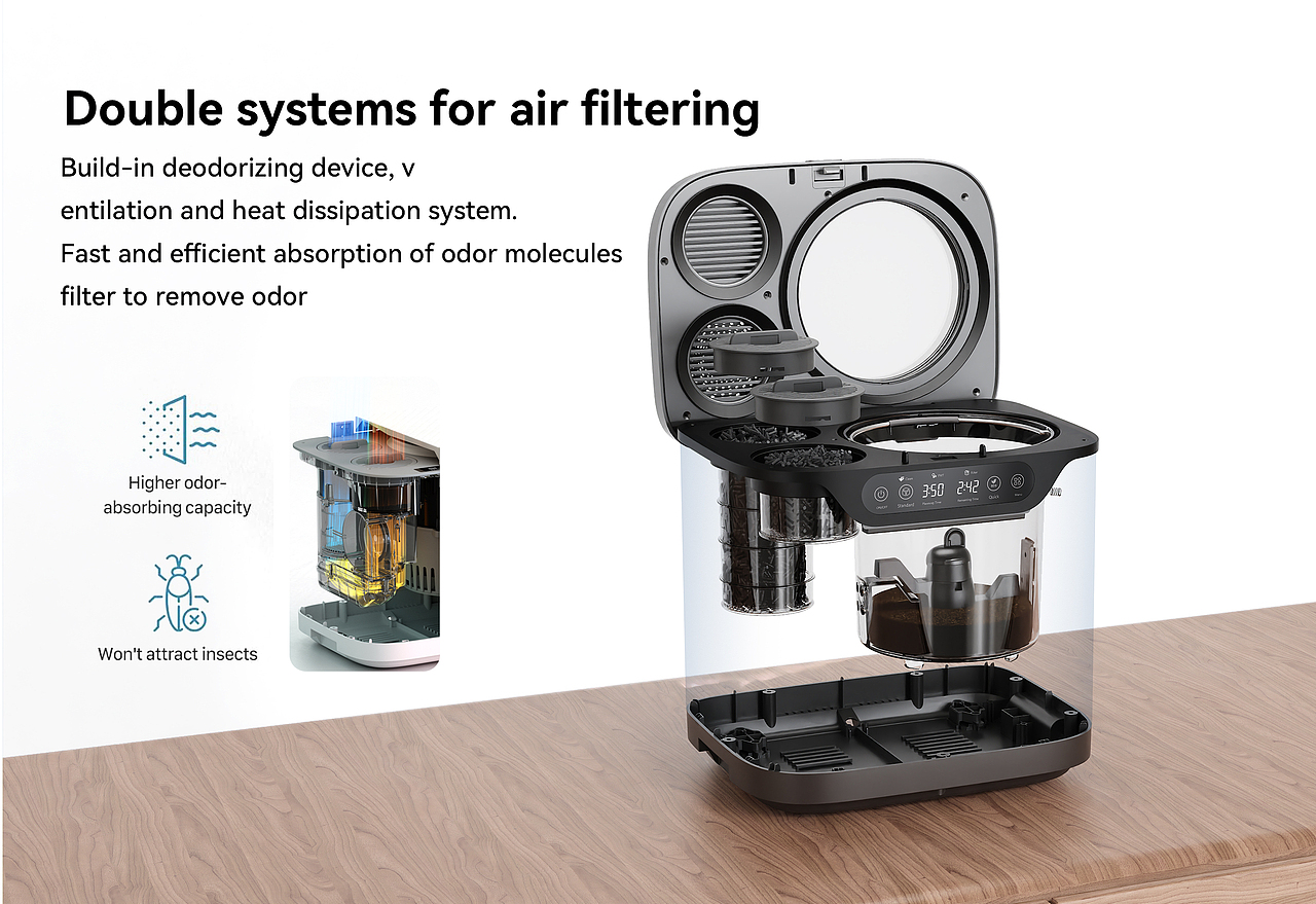 厨余机 渲染,阿里 亚马逊详情