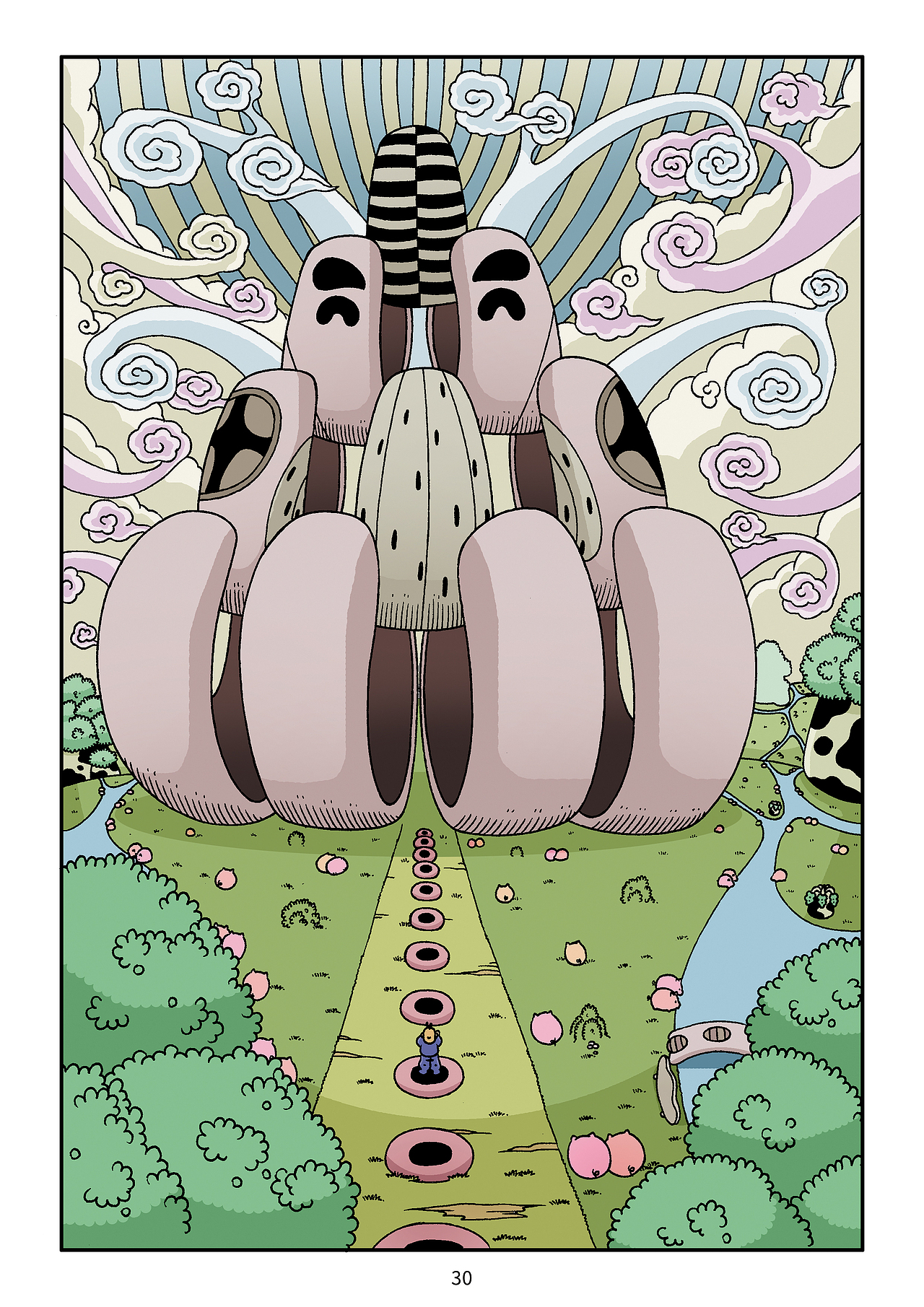 《V先生的幻想世界1》（图ZMzg1OTExODg4） - 中/长篇漫画 - 站酷设计师官文成原创素材 - 站酷ZCOOL