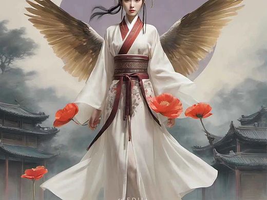 古风虞姬AIGC大赛测试图，创意与古韵的碰撞