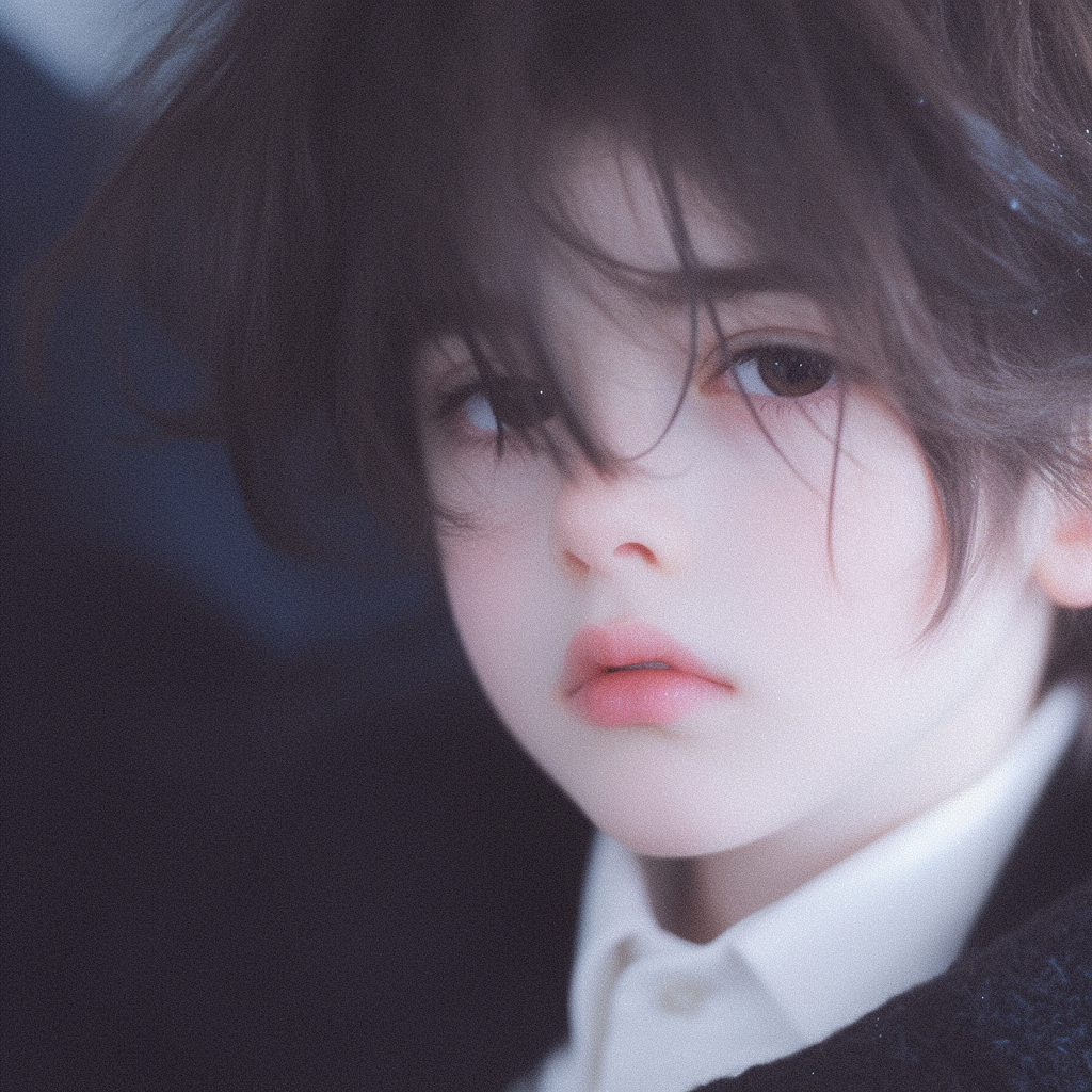 构图上，孩子通常占据画面中心，表情或动作成为视觉焦点，给人一种“直接对话”的感觉。整体色调以明亮、温暖为主，给人一种阳光与活力的感觉。
光影处理上，我会让光线柔和地照射在孩子脸上，突出他们的皮肤质感和表情细节，让头像看起来更加生动。