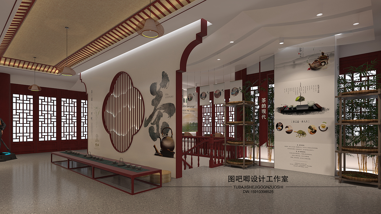 民俗展馆；茶文化展馆；戏曲展馆；人文展馆；陈列馆（图ZMzg1OTM1MzUy） - 展陈设计 - 站酷设计师图吧唧设计原创素材 - 站酷ZCOOL