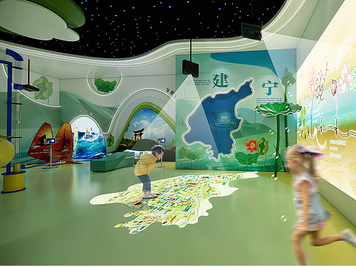 儿童科普馆空间氛围营造丨U·DS（个人主页-ZNzE0Mjk4MzI=） - 展陈设计 - 站酷设计师上下空间营造原创素材 - 站酷ZCOOL