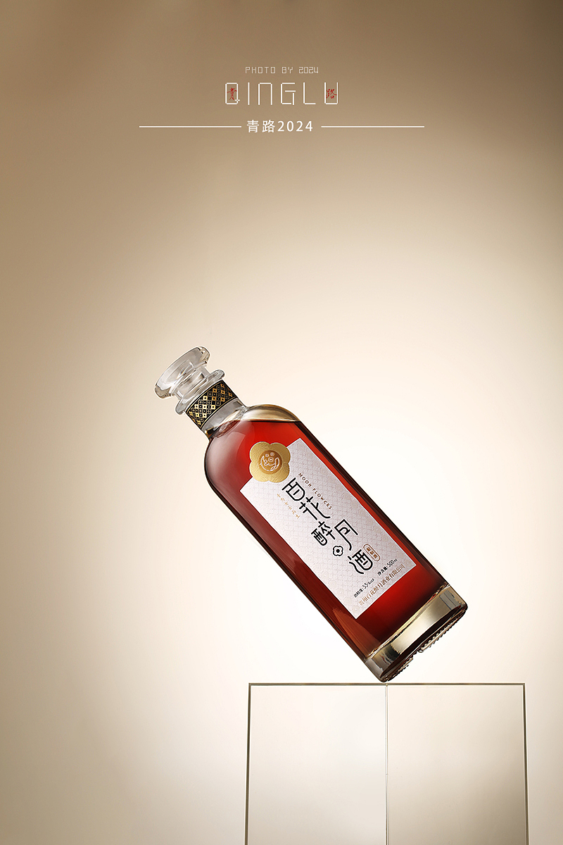 白酒摄影 | 百花醉月酒 | 配制酒 养生酒拍摄（图ZMzg1OTQzNzU2） - 产品摄影 - 站酷设计师青路原创素材 - 站酷ZCOOL