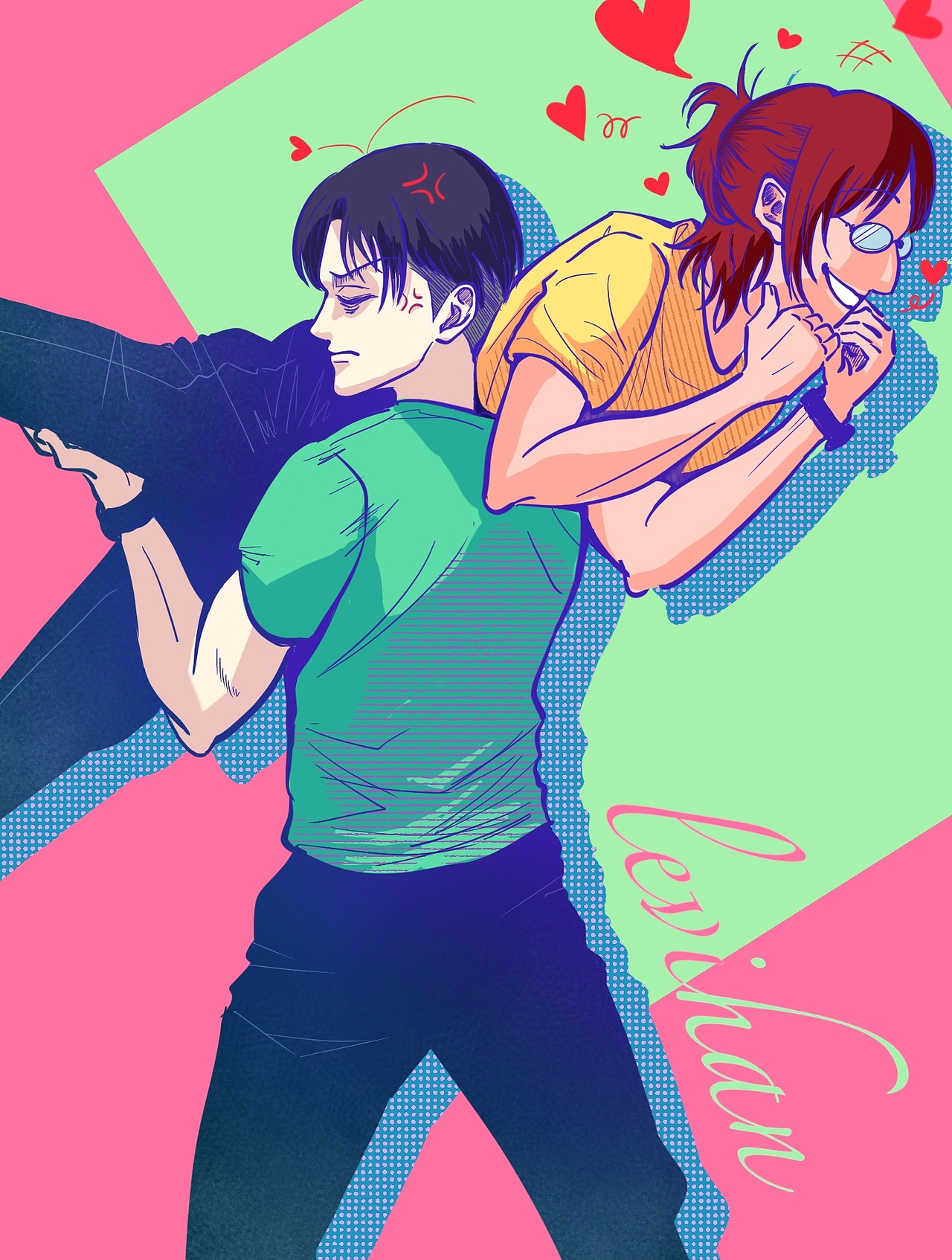 【利韩】看见巨人走不动道……（图ZMzg1OTQ2ODAw） - 创作习作 - 站酷设计师鲸鹿RS原创素材 - 站酷ZCOOL