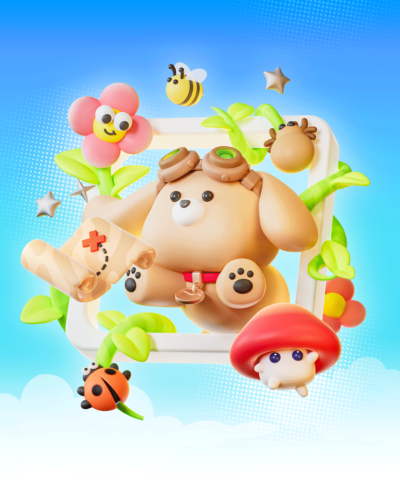 C4D 坑位~（图ZMzg1OTQ4NjI0） - 其他UI - 站酷设计师夏日蝉鸣原创素材 - 站酷ZCOOL