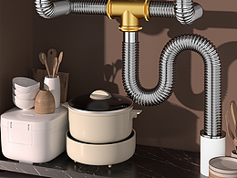 不锈钢双槽下水管页面