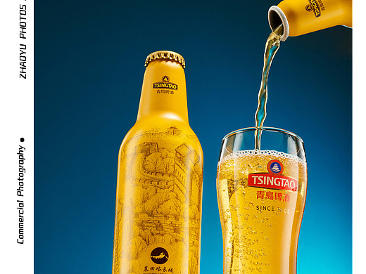产品摄影｜青岛啤酒｜赵瑜商业摄影