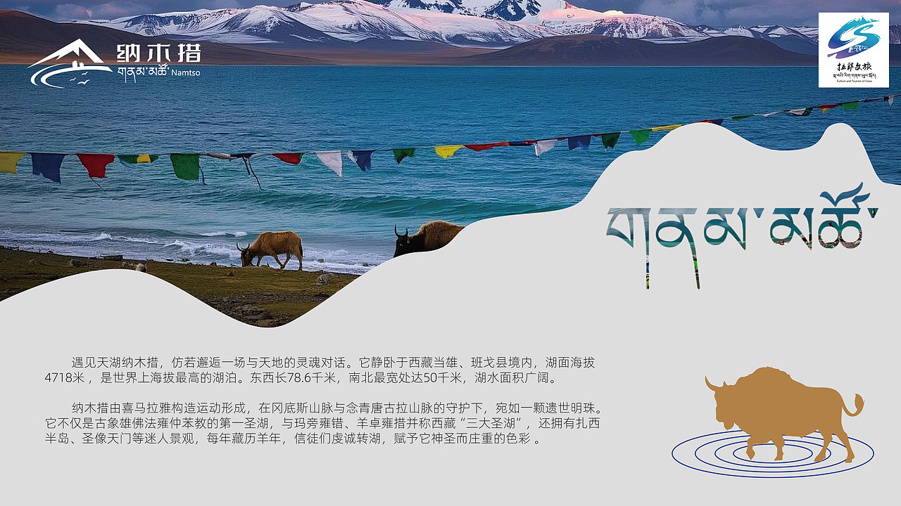 遇见▪天湖纳木措( Lake Namtso)品牌视觉设计