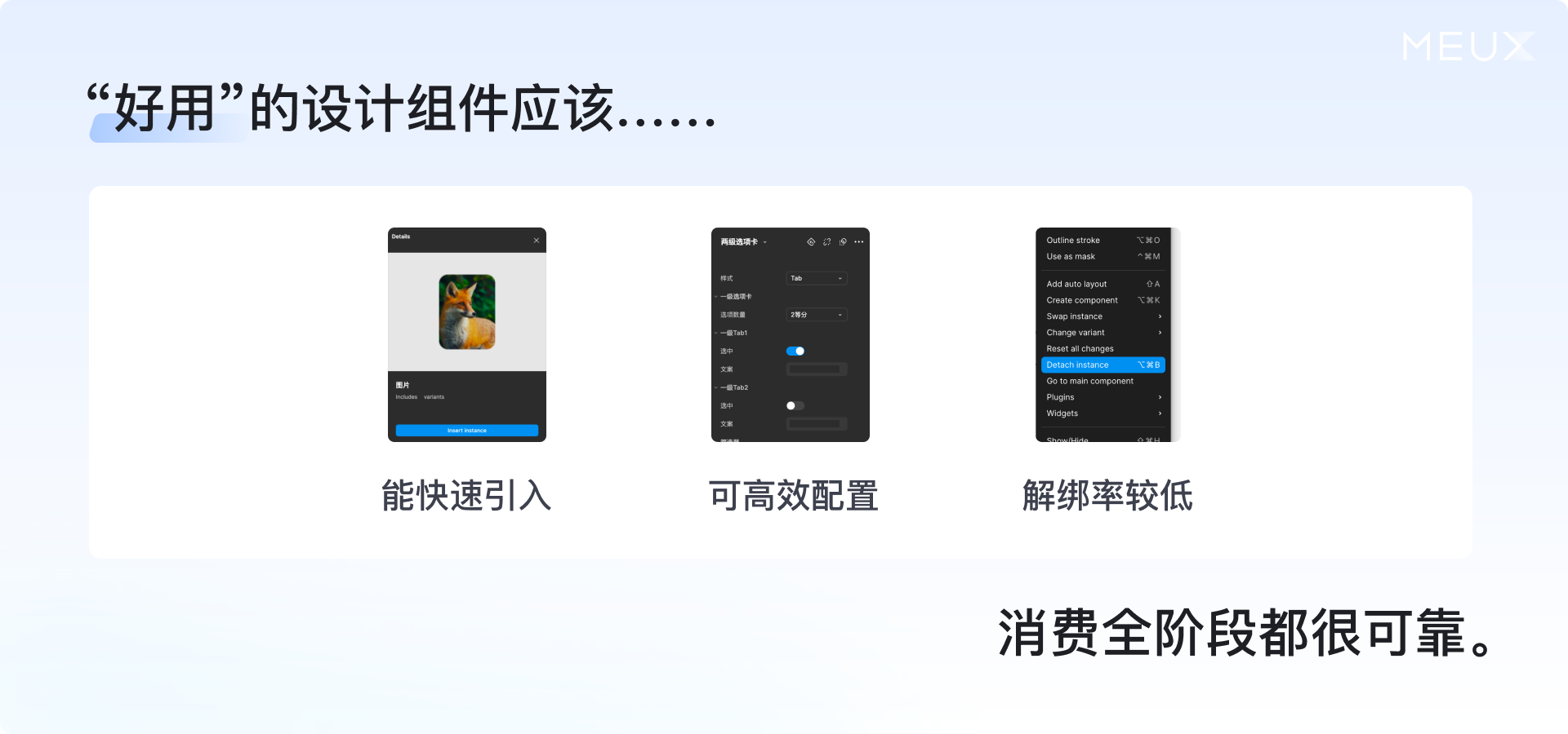 关于设计组件库,我们有一些新思考(图ZMTUwMzI0NzI=) - 教程 - 站酷设计师百度MEUX原创素材 - 站酷ZCOOL