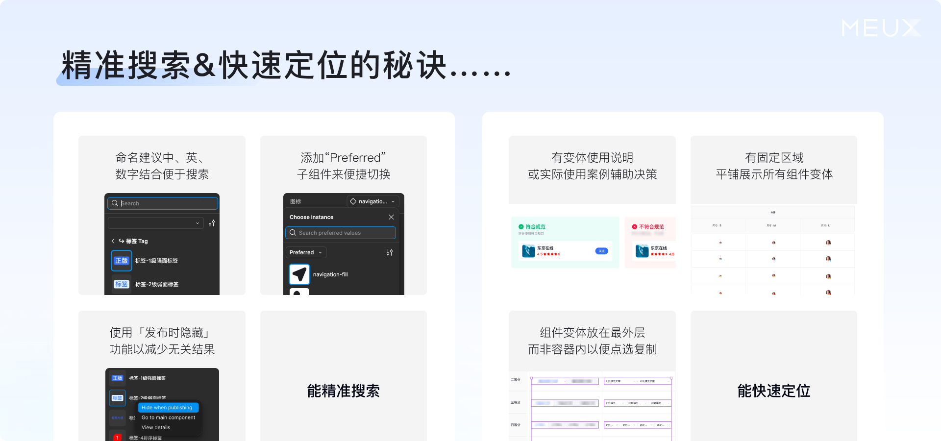 关于设计组件库,我们有一些新思考(图ZMTUwMzI0ODA=) - 教程 - 站酷设计师百度MEUX原创素材 - 站酷ZCOOL