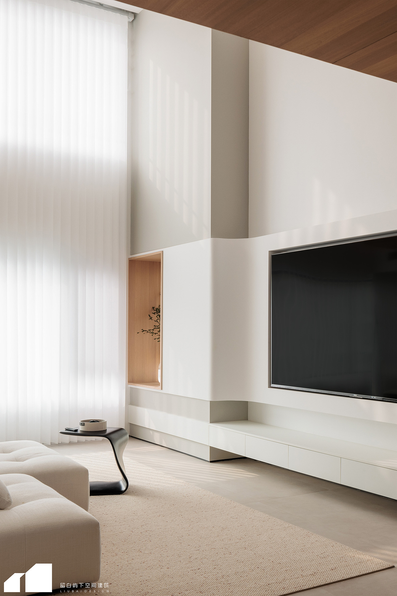 留白·私宅 ｜婉风｜顶层复式，打造理想慢生活（图ZMzg1OTY1MDg0） - 家装设计 - 站酷设计师留白屿下空间建筑原创素材 - 站酷ZCOOL