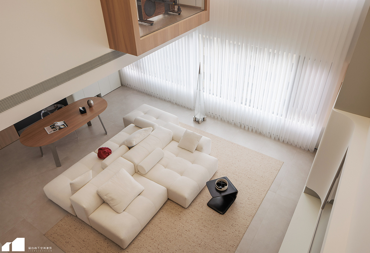 留白·私宅 ｜婉风｜顶层复式，打造理想慢生活（图ZMzg1OTY1MTIw） - 家装设计 - 站酷设计师留白屿下空间建筑原创素材 - 站酷ZCOOL