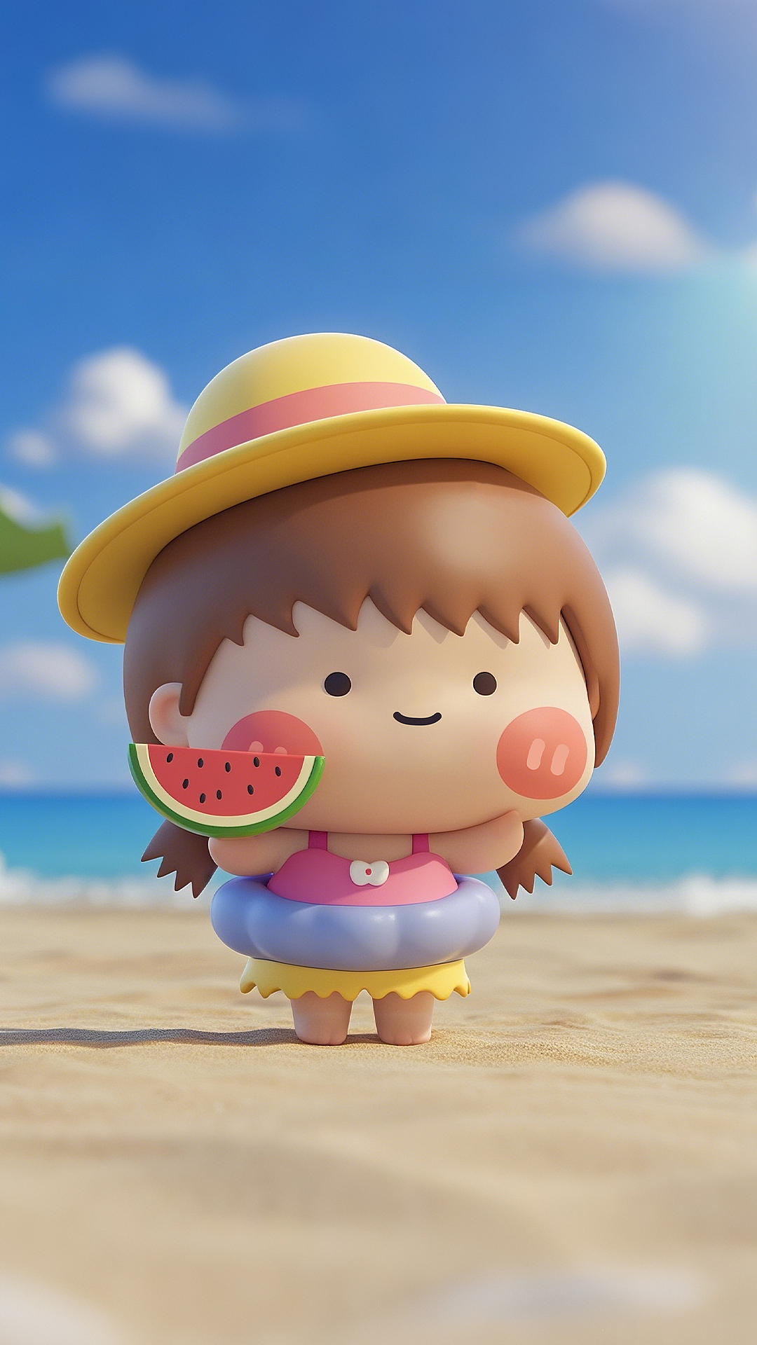 软萌可爱妹纸Kiki手机电脑壁纸