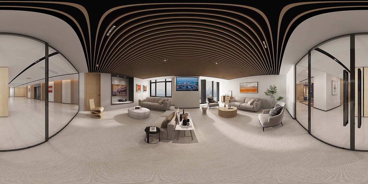 办公空间丨现代简约 舒适有层次感的办公室