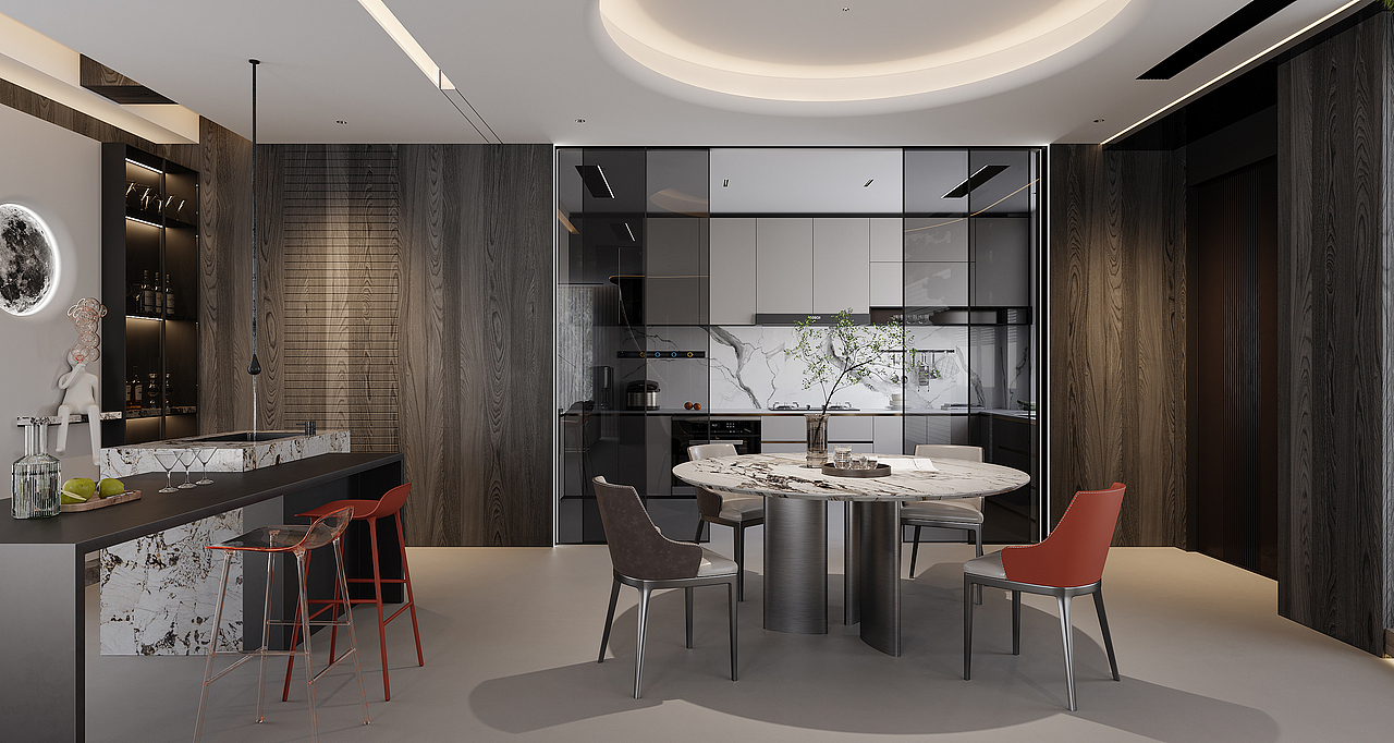 《黑白赋格丨金属线条谱写的空间奏鸣曲》