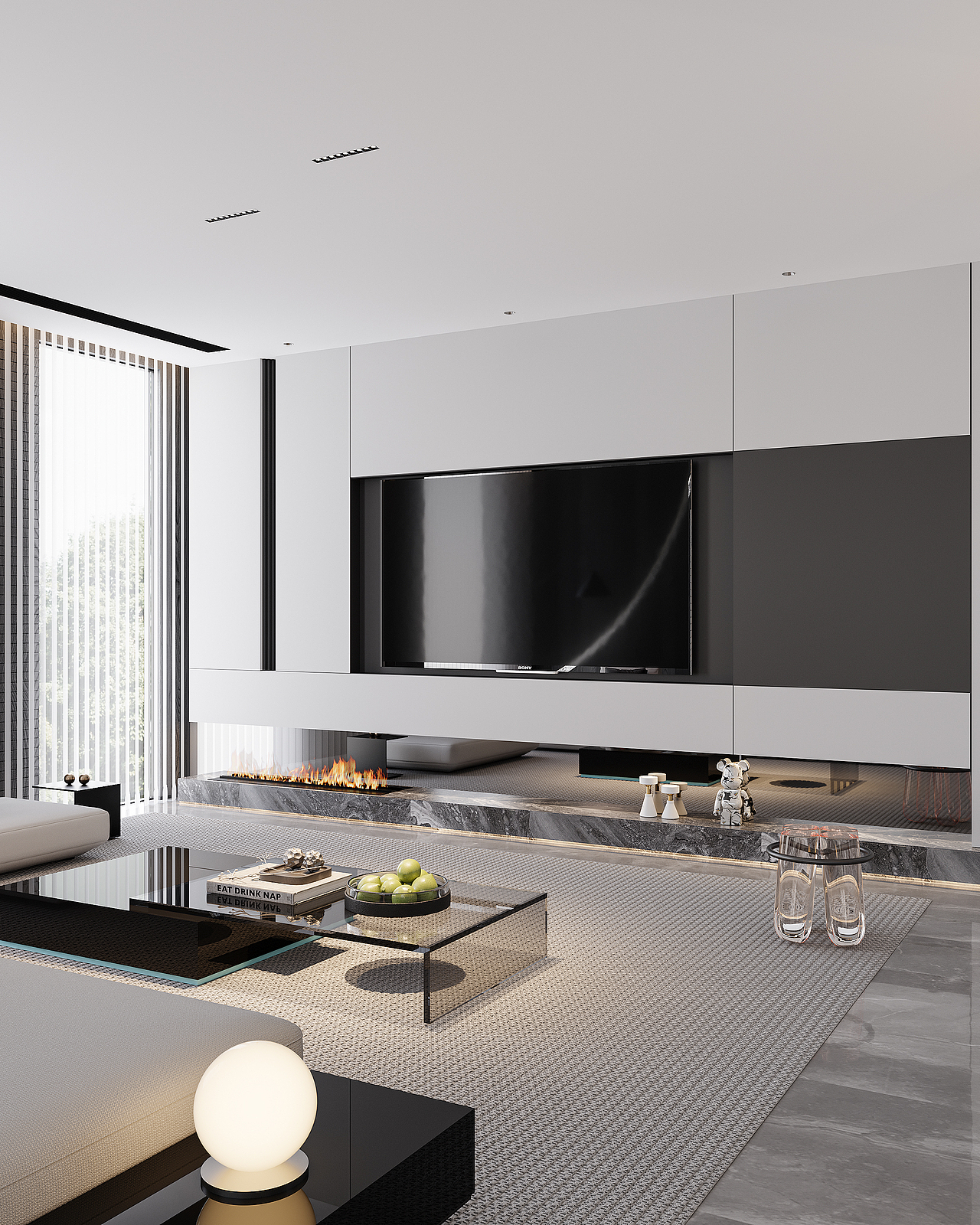 《黑白赋格丨金属线条谱写的空间奏鸣曲》